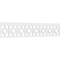Ekena Millwork Koroluck Architectural Grade PVC Running Trim, 8"H x 5/8"P x 48"L RUNP08X0625X48KOR - alternate 1